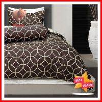 ชุดผ้าปูที่นอน 3.5 ฟุต 3 ชิ้น PICASSO PB สี COIN BROWNBEDSHEET SET 3.5FT 3PCS PICASSO PB COIN BROWN **หมดแล้วหมดเลย**