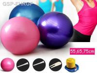 น้ำมัน.♨Bola De Pvc สำหรับออกกำลังกาย65Cm Ioga Pilates Academia Treino Masagem Terapia Em Casa Fitness Perda Pesa