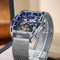 ใหม่ GUANQIN Tourbillon ผู้ชายนาฬิกา Skeleton หรูหราอัตโนมัตินาฬิกาผู้ชายนาฬิกากันน้ำ Man Reloj Hombre