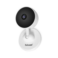 Sricam-Caméra de surveillance intérieure IP WiFi HD 20 MP (éventuelles 027) dispositif de sécurité domestique sans fil babyphone vidéo avec IA détection de mouvement et alarme