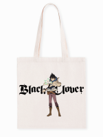 กระเป๋าผ้า Black Clover กระเป๋าผ้าพิมพ์ลาย กระเป๋าผ้าCotton 100%