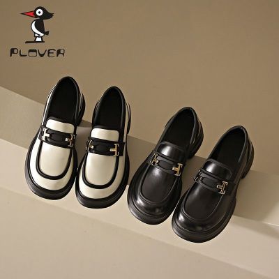 ┋ Small leather shoes for women 2023 spring and autumn new British style jk thick-soled loafers college casual versatile Mary Jane shoes