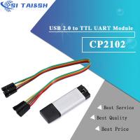 Aluminum shell CP2102 USB 2.0 to TTL UART Module 6Pin Serial Converter STC Replace FT232 Module support 5v/3.3v for arduino WATTY Electronics