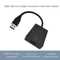 【Big-Sales】 legoalbest mall USB 3.0 To HDMI Converter 1080P USB A ชาย HDMI หญิงกราฟิกภายนอกสายเคเบิลอะแดปเตอร์วิดีโอ