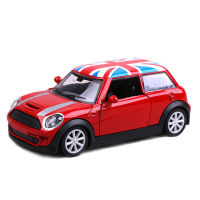 1:36 Mini Cooper จำลองสูง D Iecast โลหะอัลลอยรุ่นรถดึงกลับคอลเลกชันเด็กของเล่นของขวัญ