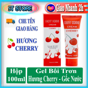 Gel Bôi Trơn Hương Cherry Cream - Tăng Khoái Cảm - Tăng Độ Trơn