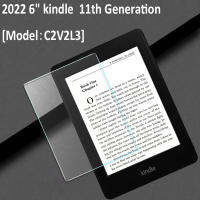 (* 1/2/3ชิ้น) E-Book ปกป้องหน้าจอสำหรับใหม่ทั้งหมด6.0นิ้วพื้นฐาน Kindle 11th รุ่น2022วางจำหน่าย (รุ่น: C2V2L3) กระจกเทมเปอร์9H ฟิล์มกันรอย Kindle2022