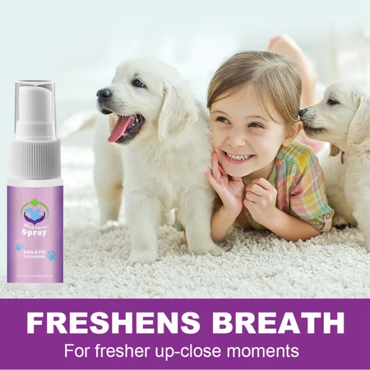 30ml Pet Oral Spray Mouthwash Cat Dog Breath Freshener Healthy Teeth