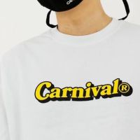 Carnival SS20 Logo T-Shirt สีขาว เสื้อยืดคอกลม