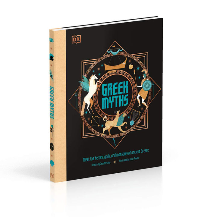 dk-greek-myths-hardcover-illustration-book-of-ancient-greek-mythology-original-english-childrens-classic-fairy-tale-book