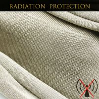 Pure Silver Fiber Conductive Fabric EMF/RFID/EMI/RF Blocking Elastic Cloth Anti-radiation Safe and Healthy to Skin