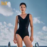 【TAKU Swimsuit】 ชุดว่ายน้ำกีฬาน้ำ361หนึ่งชิ้นสำหรับผู้หญิงเย็บปะติดปะต่อกันขนาดใหญ่พิเศษชุดว่ายน้ำเปลือยหลังชุดว่ายน้ำชายหาดผู้หญิงเซ็กซี่