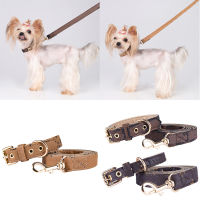 Dog Leash and Collar Set Luxury Brand s Accessories French Bulldog Schnauzer Teddy Poodle Dog Supplies Dropshipping ZY1021