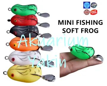 Rubber Frog Soft Plastic 5g/8g/13g Fishing Lure Bait Katak Pancing Toman  Killer Topwater Haruan Gewang Casting Ikan Jump