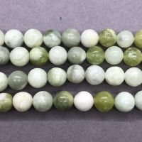 Flower Jade Beads Stone Round 4-12mm Gemstone Loose Spacer DIY Jewelry Wholesale