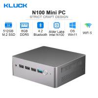 2023 12th Gen Mini PC Alder Lake Intel N100 8GB DDR4 SSD NVME WiFi 5 Quad-core 4 Threads 4K HDMI DP Output Gigabit Internet Desktop Mini Computer(Pre-activated Win11 Pro)