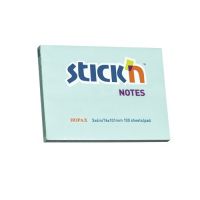 กระดาษโน้ตกาวในตัว STICKN #21152 ขนาด 3x4 นิ้ว สีฟ้าพาสเทล (PC)