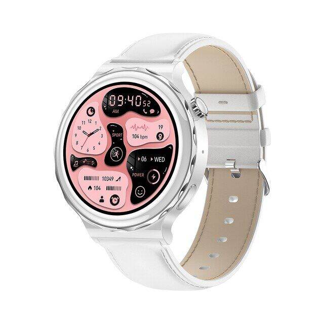 zzooi-lemfo-lhk43-nfc-smart-watch-women-wireless-charging-bluetooth-call-smartwatch-luxury-ip68-waterproof-1-36-inch-hd-screen-2023