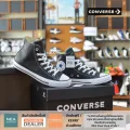 [ลิขสิทธิ์แท้] Converse All Star Classic (Leather) Hi - Black [U] NEA รองเท้า คอนเวิร์ส คลาสสิค หนังแท้ หุ้มข้อ ได้ทั้งชายหญิง. 
