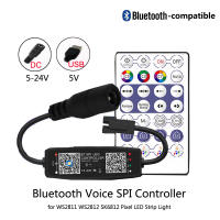 2021USBDC5-24V WS2811 WS2812B Controller for Pixel LED Strip Light SK6812 WS2812 Tape Remote APP Bluetooth-compatible Music Sync