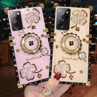 เคสโทรศัพท์สี่เหลี่ยมหรูหราสำหรับ Samsung Galaxy S24 S22 S23มาก S21 S20 A54 A24จากการ A34เคสห่อหุ้ม A14 A73 A23 A52 A32กากเพชรเทียม A12