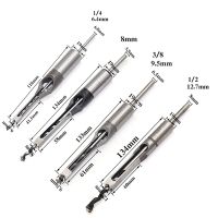 【top-rated】 E-Dokan 4ชิ้น/เซ็ต Square Hole เจาะ Bit Hollow Square Hole Saw Mortiser Chisel Auger เจาะงานไม้เครื่องมือเครื่องเครื่องมืออุปกรณ์เสริม