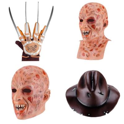 Halloween Latex Mask Face Cover Terror Realistic Skeleton Headgear Cosplay Scary Mask Costumes Props For Halloween Party Costume Props Horror Theme Parties exceptional