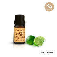 Aroma&amp;More  Lime Essential Oil Thai 100% น้ำมันหอมระเหยมะนาว 100% Distilled- สกัดไอน้ำ  ไทย ขนาด  10/30/100ML