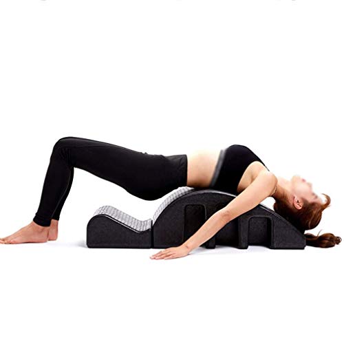 Multi-Functional Yoga Artifact for Sedentary Office,A Pilates Arc Spine Corrector Pilates Spine Corrector Kyphosis Correction Exerciser ZHAONI Pilates Arc Massage Bed Back Orthosis 