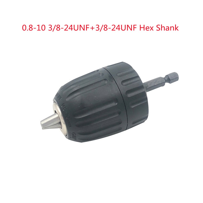 Hexagonal 1/4" 6.35mm Hex Shank Adapter to 1/2-20UNF Hex Shank Male Thread w … 
