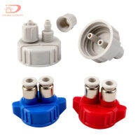 Co2 Reactor Air Diffuser Generator Double Connector Tube Valves Guage Bottle Cap Diy Aquarium Supplies