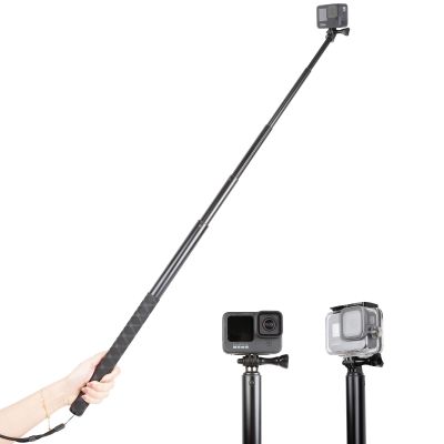 78Inch 200Cm Long Selfie Stick For Gopro 11 10 9 8 7 6 5 Blcak 4 Silver Go Pro Max Session, DJI Osmo Action 3 2,AKASO Camera