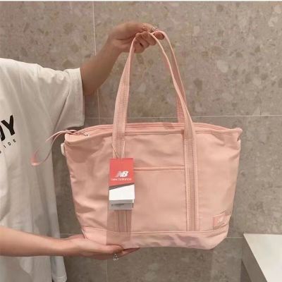 ๑✇✚ New NB Tote Bag Fashion Shoulder Bag Womens Sports Leisure Large Capacity Handbag Student Computer Bag Travel Bag