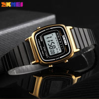 SKMEI Business Digital Ladies Watch Luxury Chronograph Women Watches Waterproof Countdown Clock Wrist Watches Relogio Feminino