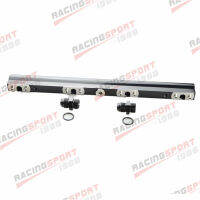 สำหรับ SAAB 900, 9000, 9-3, 9-5 High Flow CNC Billet Aluminium Alloy Fuel Rail สีแดงสีฟ้าสีดำ