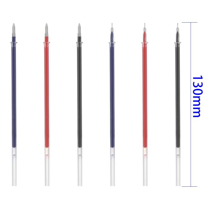 bqgbg63511-20-50-100ชิ้น-ล็อต0-5มม-เครื่องเขียนหมึกดำเรียบลื่นอุปกรณ์การเขียนเติมปากกาหมึกเจลแกนกลาง