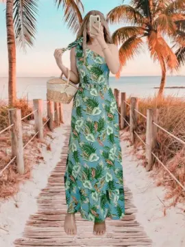 Off the Shoulder Hawaiian Dresses