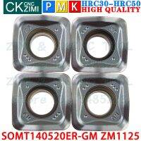 SOMT140520ER-GM ZM1125 SOMT 140520 ER GM คาร์ไบด์แทรกการกัดฟีดอย่างรวดเร็วแทรก MFPN CNC เครื่องมือกัดแบบถอดเปลี่ยนได้หนัก