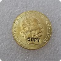 1915 ออสเตรีย 1 Ducat Gold Copy Coin เหรียญที่ระลึก-เหรียญจำลองเหรียญสะสมเหรียญ-Pujeu