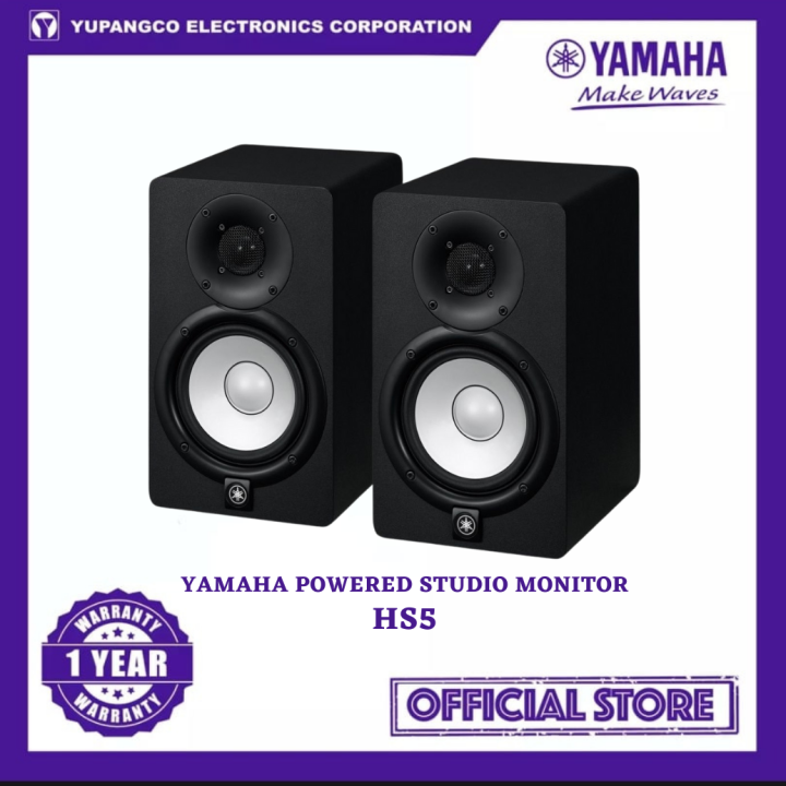 Yamaha HS5 Powered Monitor Speaker (PAIR) Lazada PH