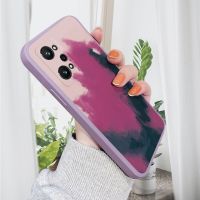 Funda Case for Realme GT Master Neo 2 3T GT2 10 9i 8i 7i 6i 5i Q5 Pro 5 6 7 8 9 5S Pro 5G Watercolour Liquid Slicone Cover Coque Electrical Connectors