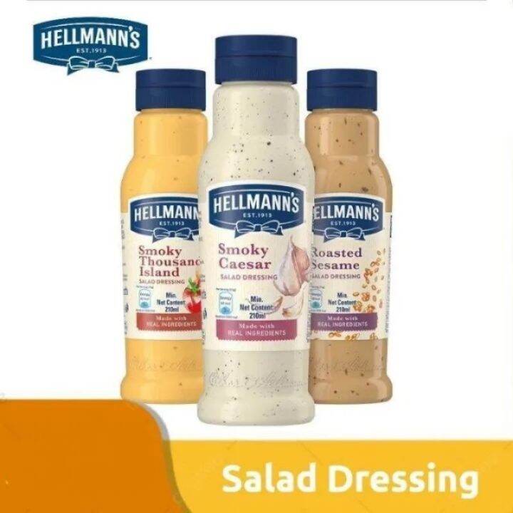 ☁SALE Hellmann's Salad Dressing Roasted Sesame Smoky Thousand Island