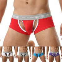 【YF】◎卐  Mens Hollow Briefs Classic Low Waist Rise G-String Sheer Gay Sissy Panties