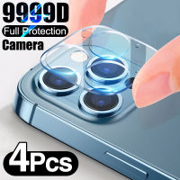 4Pcs Camera Glass For 11 12 Pro Max 12 Mini Tempered Screen Protector For X XR Xs Max Glass Film