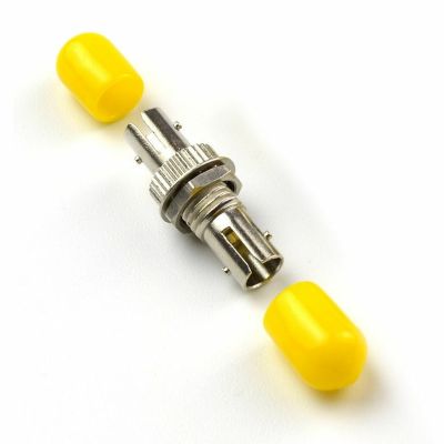 10 Pieces Fiber Optic Adaptor ST to ST Singlemode Single Cable Connector Coupler
