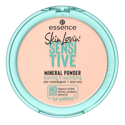 essence แป้ง Skin Lovin SENSITIVE MINERAL POWDER เบอร์ 01 เอสเซนส์