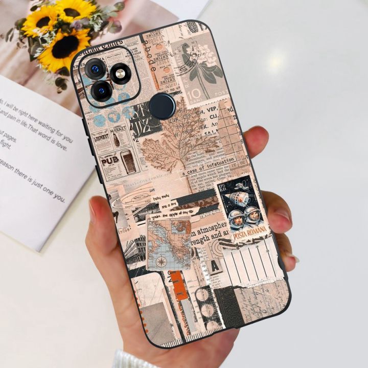 สำหรับ-itel-p36-vision-1-plus-เคสกระตุ้นสำหรับผู้ใหญ่พิมพ์ดอกไม้ใหม่เคสซิลิโคนซิลิโคนโทรศัพท์สำหรับ-vision1-itelp36และฝาหลัง