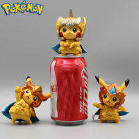 อะนิเมะใหม่ PokéMon Gk รูป Pikachu Cos เซนต์เซย์ยาราศีพิจิกลีโอราศีเมษคอลเลกชันตัวเลขเครื่องประดับตกแต่งรุ่นของขวัญ