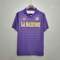 ◑ 89-90 Fiorentina บ้านเสื้อฟุตบอลย้อนยุคโฟกัส