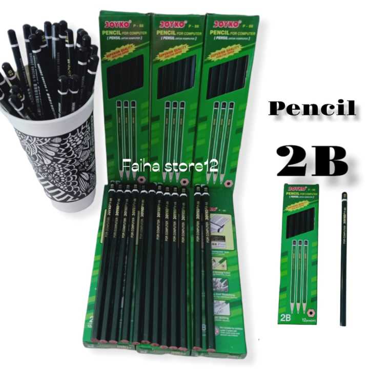 Pensil Joyko 2b 1 Pack 12 Pcs Lazada Indonesia